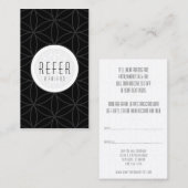 友人の神聖な幾何学を参照する 紹介カード (正面/裏面)