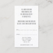 友人の神聖な幾何学を参照する 紹介カード (裏面)