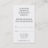 友人の神聖な幾何学を参照する 紹介カード (裏面)