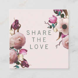 友人の紹介のサロンの店の顧客カード・セットを参照して下さい 紹介カード