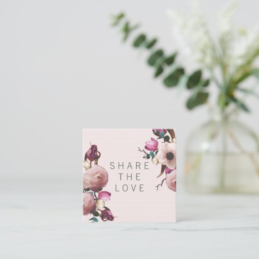 友人の紹介のサロンの店の顧客カード・セットを参照して下さい 紹介カード (スタンド正面)