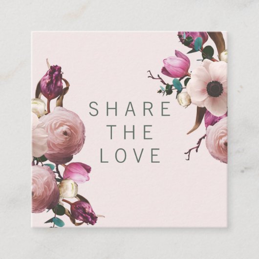 友人の紹介のサロンの店の顧客カード・セットを参照して下さい 紹介カード (正面)