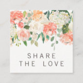 友人の紹介のサロンの顧客カード・セットを参照して下さい 紹介カード (正面)