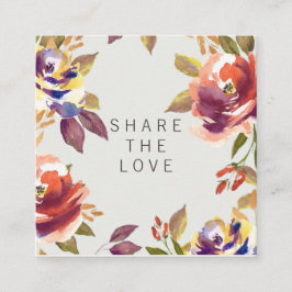 友人の紹介のサロンの顧客カード・セットを参照して下さい 紹介カード