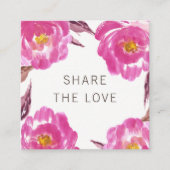 友人の紹介のサロンの顧客カード・セットを参照して下さい 紹介カード (正面)