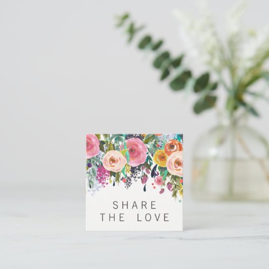 友人の紹介のサロンの顧客カード・セットを参照して下さい 紹介カード (スタンド正面)