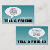 友人の紹介漫画 紹介カード (正面/裏面)