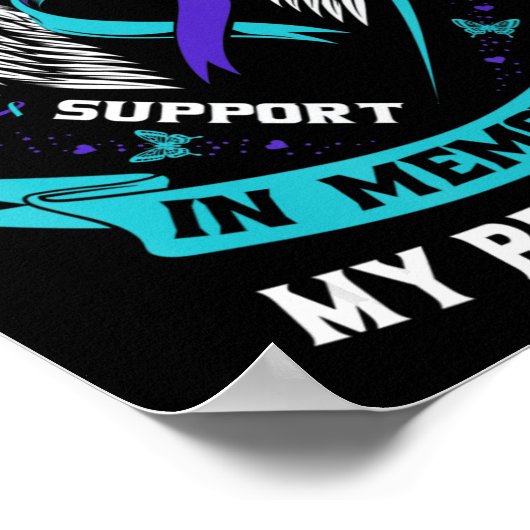 友人の自殺最高の認識度の思い出の喪失 ポスター (角)