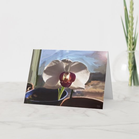 友人の花 カード (正面)