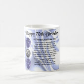 友人の詩-第70誕生日 コーヒーマグカップ (中央)