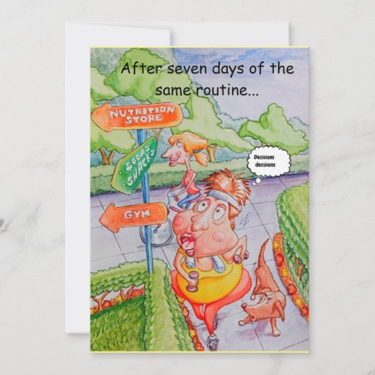 友人の誕生日の挨拶カード。 サンキューカード (正面)