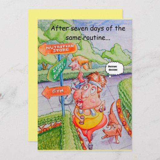 友人の誕生日の挨拶カード。 サンキューカード (正面/裏面)