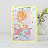 友人の誕生日カード。 サンキューカード (スタンド正面)