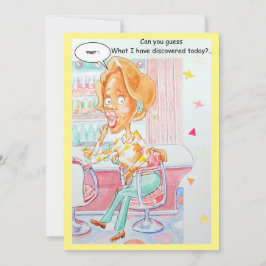 友人の誕生日カード。 サンキューカード