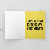 友人の誕生日グリーティングカード シーズンカード (内部)