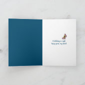 友人の誕生日デイジーとレディバグ カード (内部)