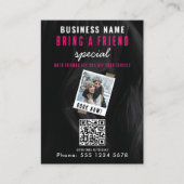 友人の販売を持参する友人の予約を参照 名刺 (正面)