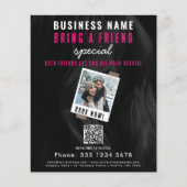 友人の販売を持参する友人の予約フライヤーを参照 チラシ (正面)