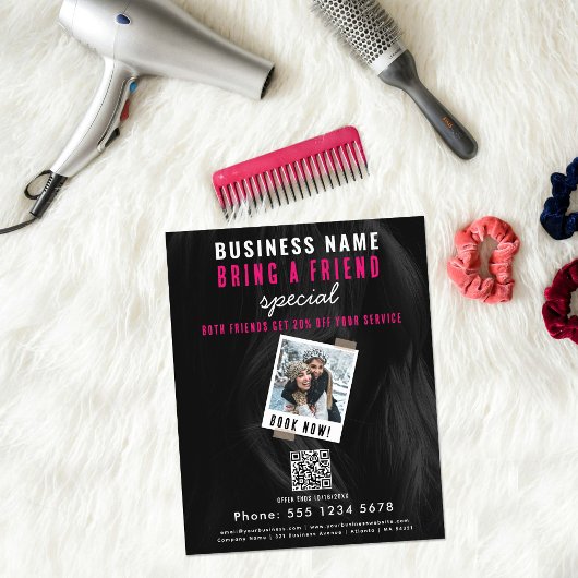 友人の販売を持参する友人の予約フライヤーを参照 チラシ