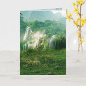 友人の間で カード (黄色い花)