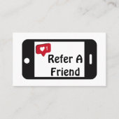 友人の電話ロイヤリティカードを参照 ロイヤリティカード (正面)