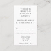 友人の《植物》アスペン木を参照 紹介カード (裏面)