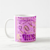 友人はいつも好きだ。箴言17:17 コーヒーマグカップ (左)