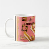 友人はいつも好きだ。証明… カスタマイズ - コーヒーマグカップ (左)