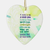 友人はよいブラのようです セラミックオーナメント (右)