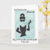 友人はダイヤモンドのようなもの カード (黄色い花)