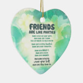 友人はパンティーのようです セラミックオーナメント (右)