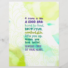 友人はブラジャーのような存在だ