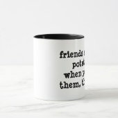 友人はポテトのよう…です マグカップ (中央)