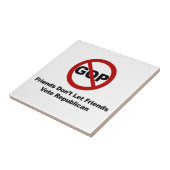 友人は共和党に投票させない タイル (側面)