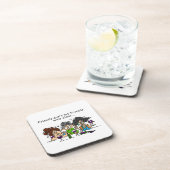 友人は単独で友人のワインを許可しません コースター (右側)