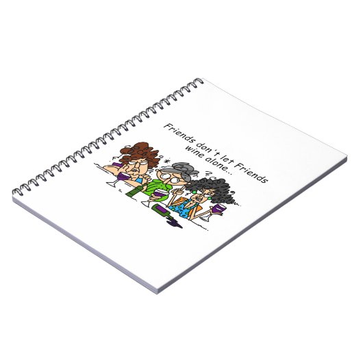 友人は単独で友人のワインを許可しません ノートブック (左側)