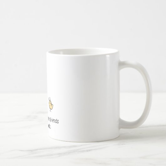 友人は友人が友人を食べることを許可しません コーヒーマグカップ (右)