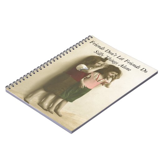 友人は友人をします単独で間抜けな事を許可しません ノートブック (左側)