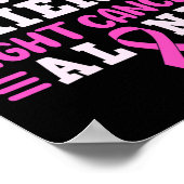 友人は友達ががんだけでピンクRと戦うことを許さない ポスター (角)