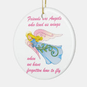 友人は天使である セラミックオーナメント (左)