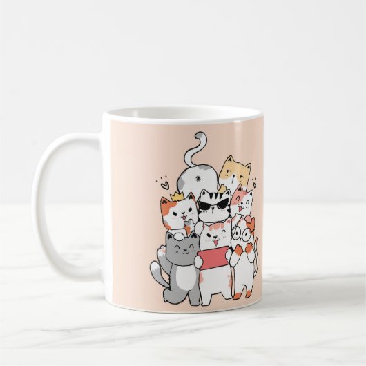 友人は家族に選ばれる コーヒーマグカップ (左)