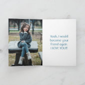 友人は常に友情カード サンキューカード (内部)