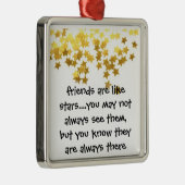 友人は星のオーナメントのようです メタルオーナメント (右)