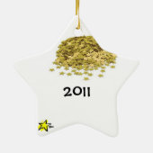 友人は星の星のオーナメントのようです セラミックオーナメント (裏面)