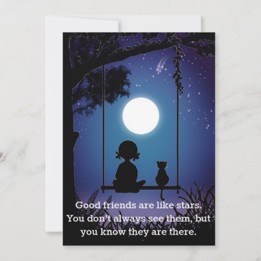 友人は星人のカードのようなものだ (正面)