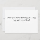 友人は星人のカードのようなものだ (裏面)