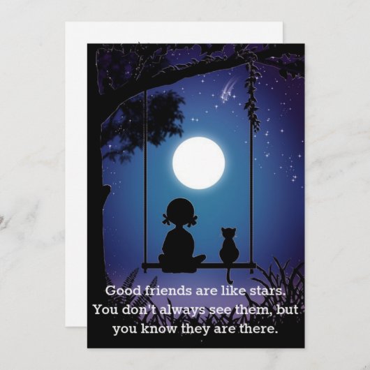 友人は星人のカードのようなものだ (正面/裏面)