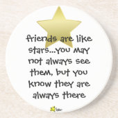 友人は星、コースターのようです コースター (正面)