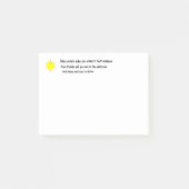 友人は照らせます ポストイット (正面)