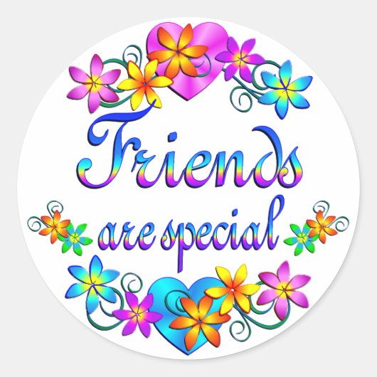 友人は特別 ラウンドシール (正面)